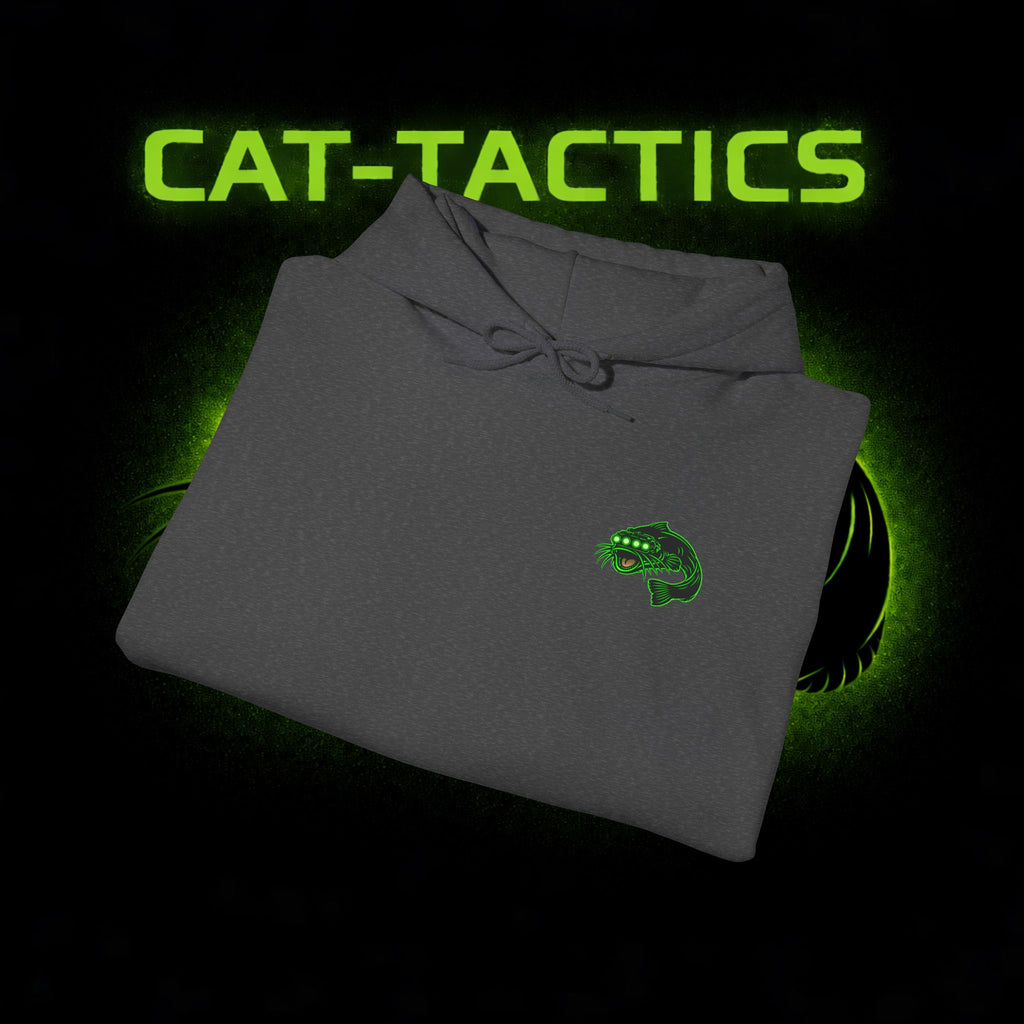 Cat-Tactics Tactical Hoodie – Night Ops Edition (Front/Back/Sleeve Print)
