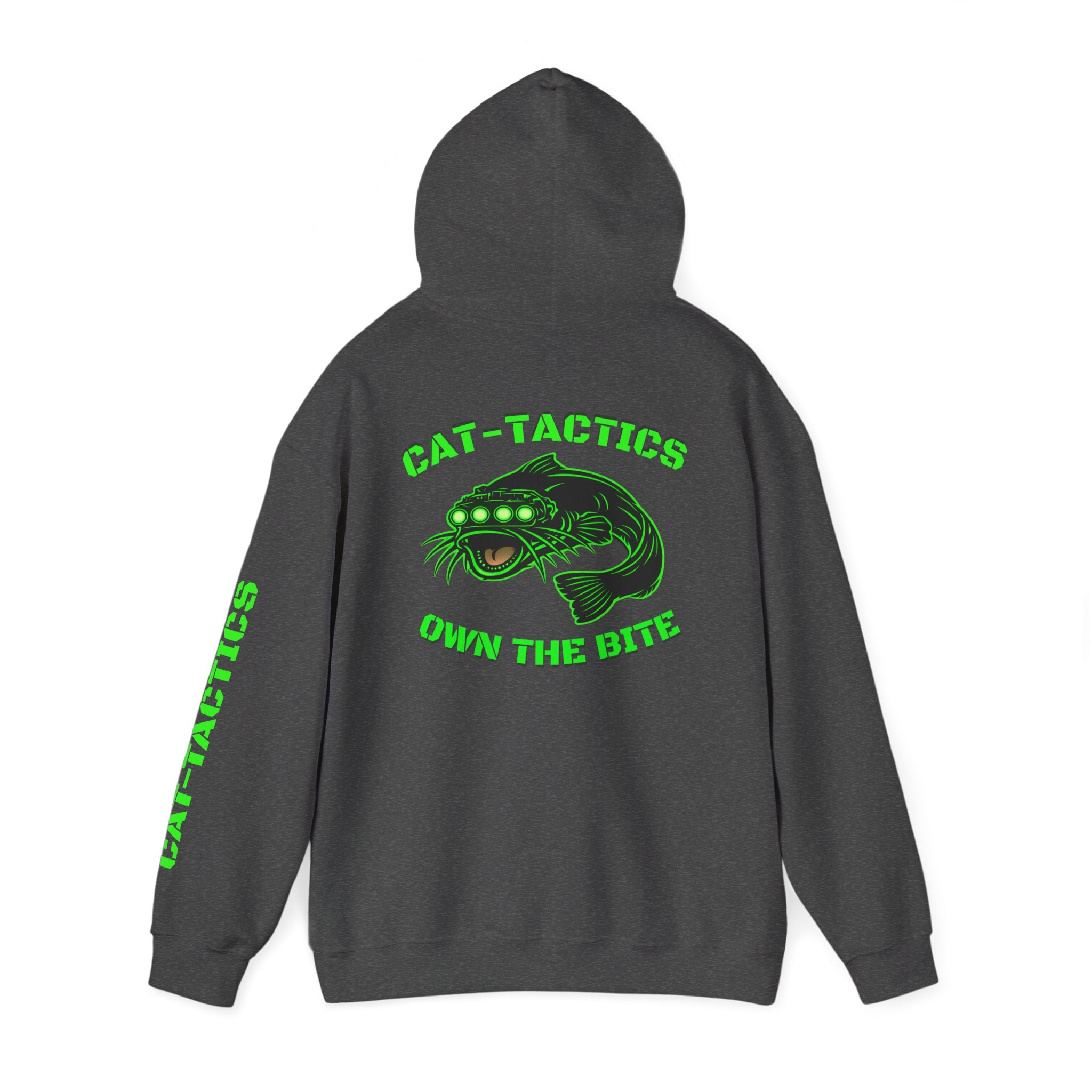 Cat-Tactics Tactical Hoodie – Night Ops Edition (Front/Back/Sleeve Print)