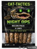 Cat-Tactics Night Ops Recon Pack – Fresh Catfish Bait (6 Links)